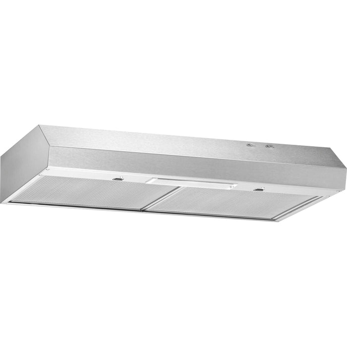 Whirlpool 30" Range Hood with Dishwasher-Safe Full-Width Grease Filters - Stainless Steel (WVU17UC0JS)
