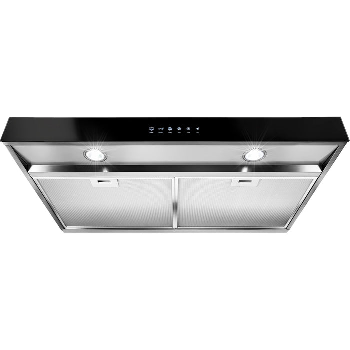 Whirlpool 30" Range Hood with Dishwasher-Safe Full-Width Grease Filters - Stainless Steel (WVU37UC0FS)