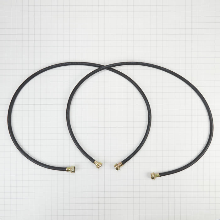 Whirlpool 5' Black Washer Inlet Hoses 1050 PSI - 2 Pack -  (8212641RP)