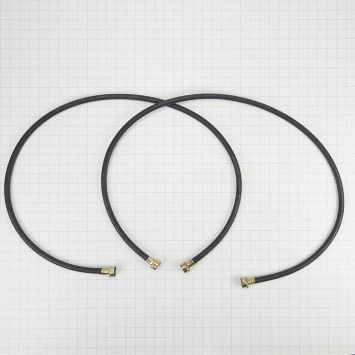 Whirlpool 5' Black Washer Inlet Hoses 1050 PSI - 2 Pack - (8212641RP)