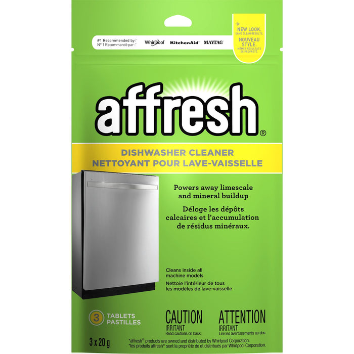 Whirlpool Affresh Dishwasher Cleaner - 3 count - White (W10288149B)