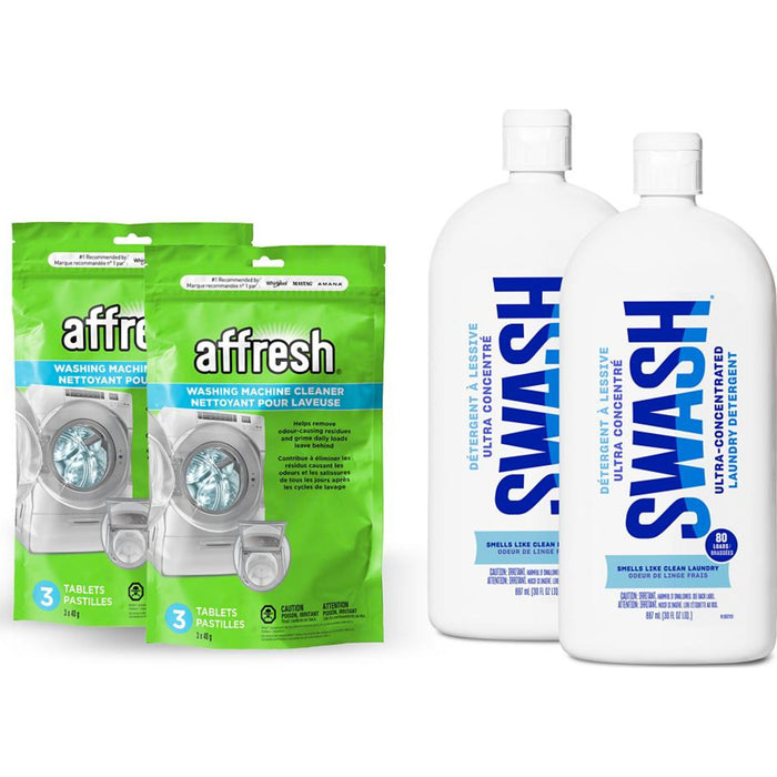 Whirlpool Affresh Washing Machine Cleaner - 3 count -White (W10135699B)