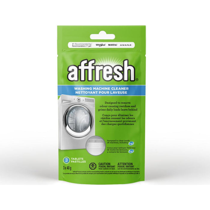 Whirlpool Affresh Washing Machine Cleaner - 3 count -White (W10135699B)