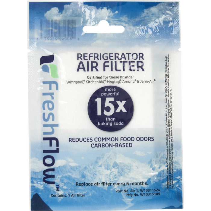 Whirlpool Refrigerator FreshFlowAir Filter -White (W10311524)
