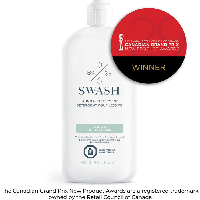 Whirlpool Swash Free & Clear Laundry Detergent -  (SWHLDLFF2B)
