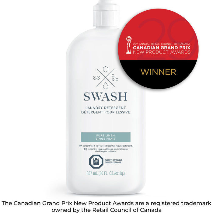 Whirlpool Swash Smells Like Clean Laundry HE Ultra-Concentrated Liquid Laundry Detergent -  (SWHLDLFL2B)