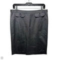 Wool and Silk Skirt Mini & Short By Trina Turk In Grey, Size: 8