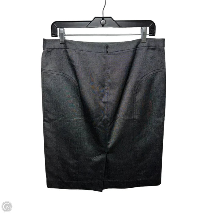 Wool and Silk Skirt Mini & Short By Trina Turk In Grey, Size: 8