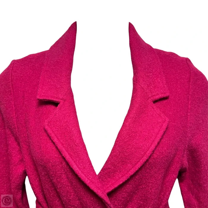 Wool Blend Coat By Rachel Zoe In Pink, Size: M