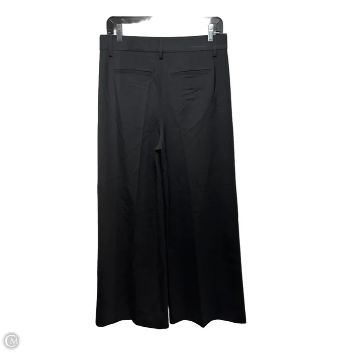 Wool Blend Pants Wide Leg By Madewell In Black, Size: 0