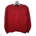 Wool Blend Sweater By Maje In Red, Size: S