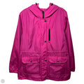 Woven Hooded Anorak By Michael By Michael Kors In Pink, Size: L