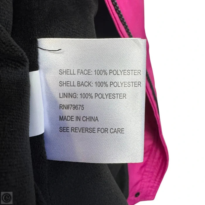 Woven Hooded Anorak By Michael By Michael Kors In Pink, Size: L