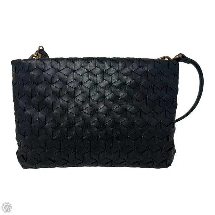 Woven Leather Crossbody By Madewell, Size: Small