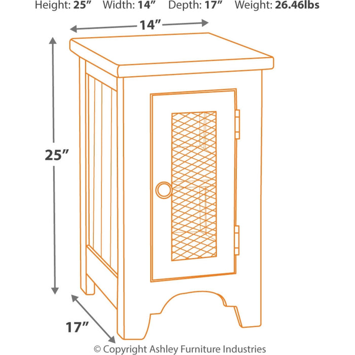 Wystfield Chairside End Table
