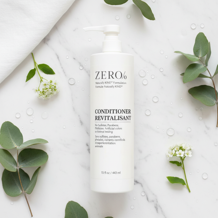 Conditioner Flat Lay