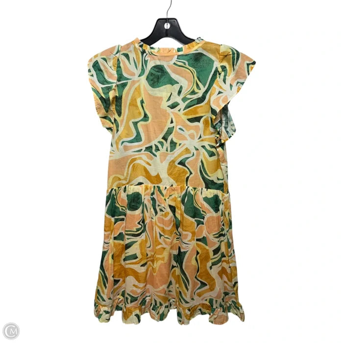 Zinnia Dress By Rails In Tulum Yellow Floral Print, Size: S