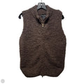 Zip Vest Sweater By Rachel Zoe In Brown, Size: M